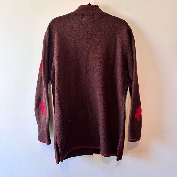 Autumn Fall Sweater Cardigan Size Medium - Picture 5 of 5